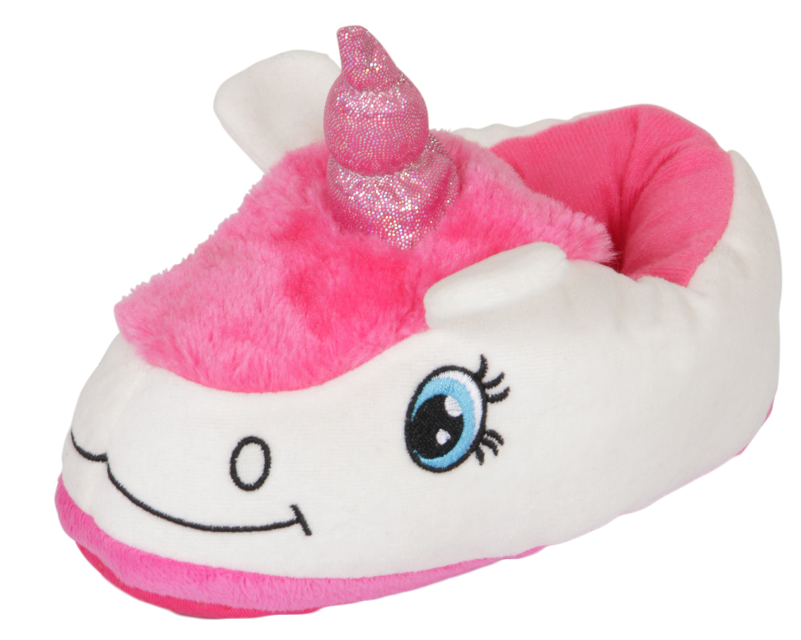 Womens Girls Novelty 3D Character Plush Unicorn Slippers Ladies Gift Size 10UK8 eBay